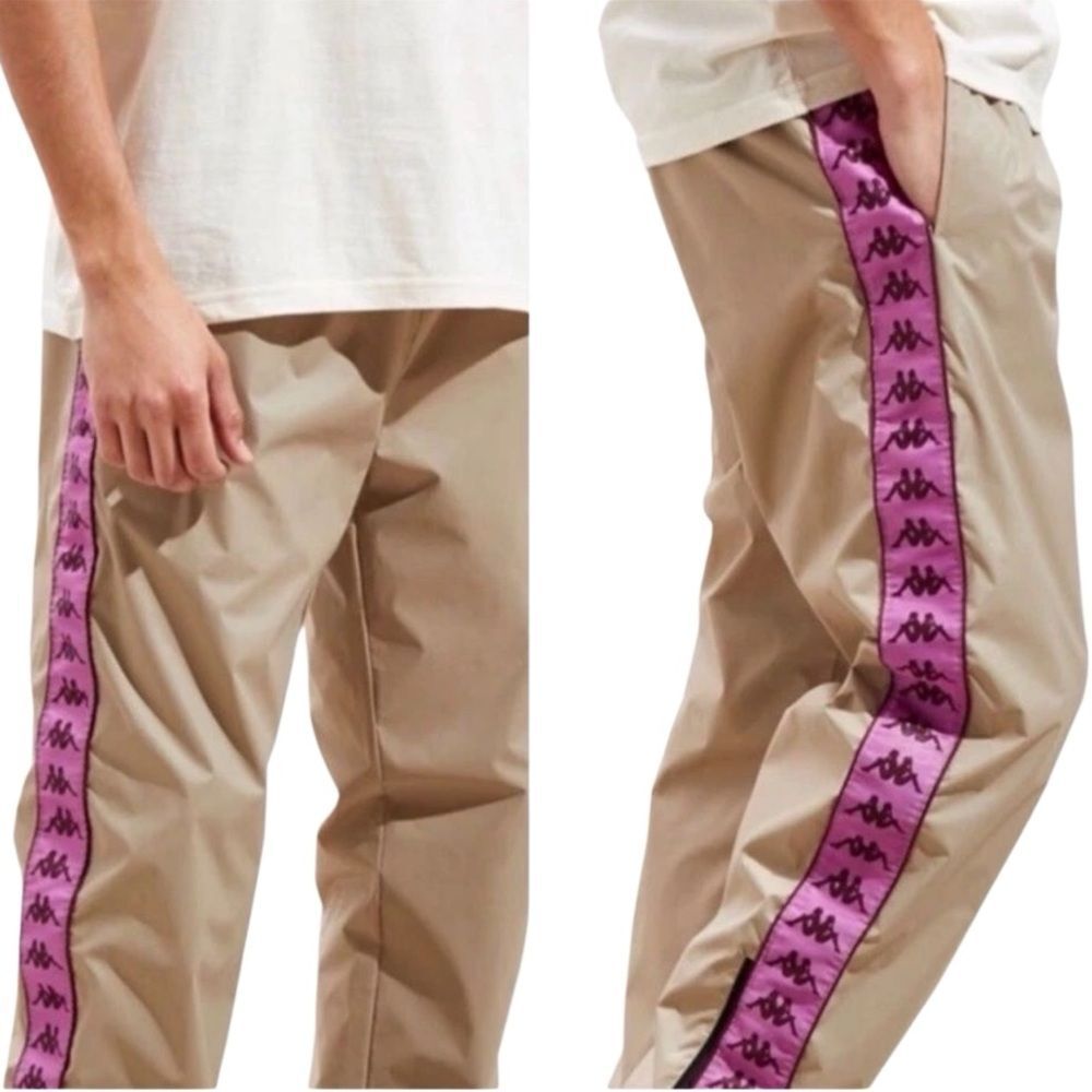 Kappa Banda Logo Wind Pant Joggers Size Small unisex